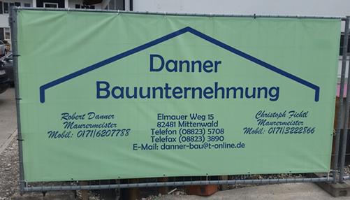 Bauzaunbanner