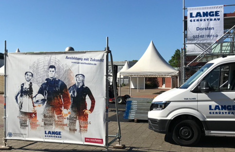 Lange Gerüstbau Dorsten Banner